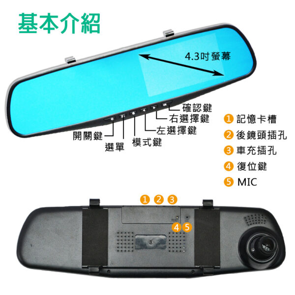 K8GPS二代 雙鏡頭汽車行車紀錄器：圖片 2
