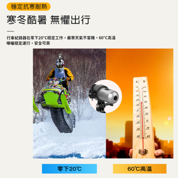 YZ23 前後雙錄 機車行車紀錄器：圖片 2