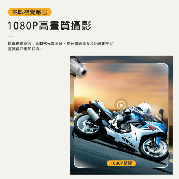 YZ23 前後雙錄 機車行車紀錄器：圖片 3