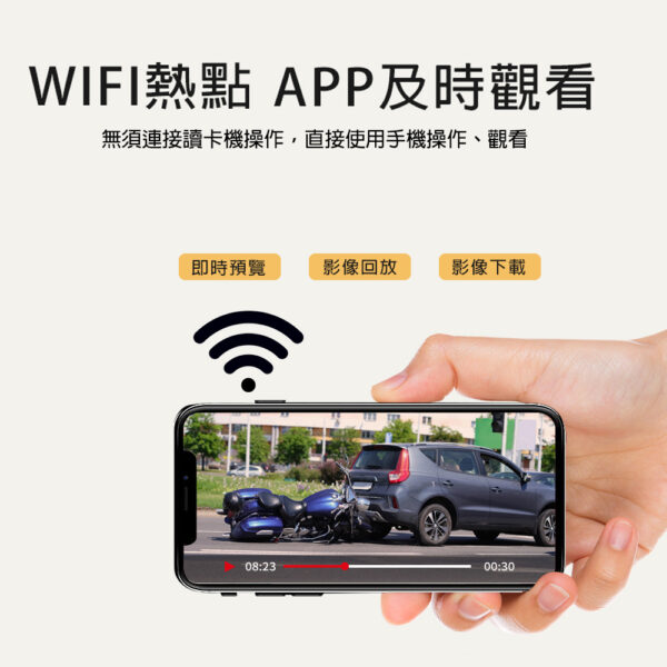 YZ23 前後雙錄 機車行車紀錄器：圖片 4
