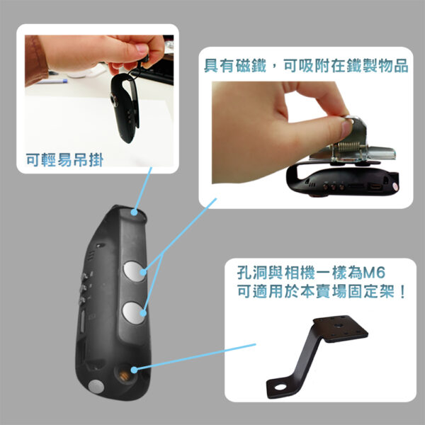 L9-1080P夜視針孔磁吸微型攝影機：圖片 3