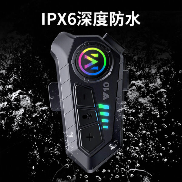Y10 藍芽5.3安全帽耳機：圖片 5