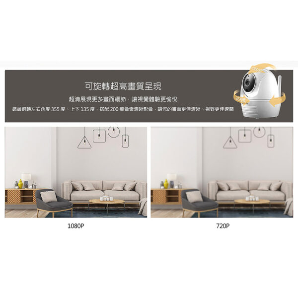 美國ALC 旋轉FHD無線網路攝影機 AWF23 (原廠公司貨)：圖片 3