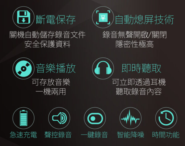 8G手環型智能隱藏錄音筆：圖片 3